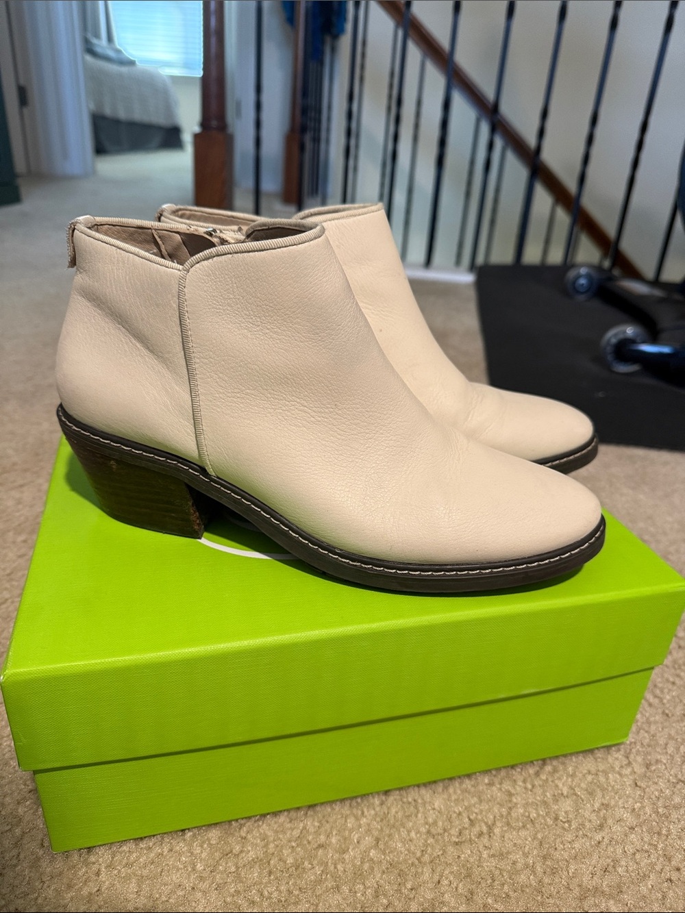 Sam Edelman White Boots